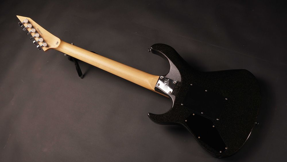 Edwards E-MV-125FR Custom Order – Japan – Black w/ Gold Sparkle