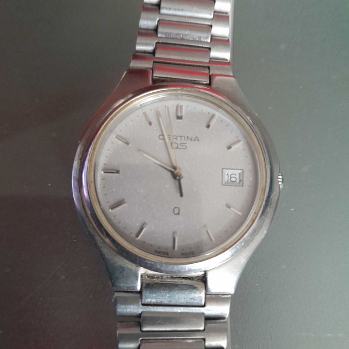 Zegarek męski Certina QS. Sprawny.