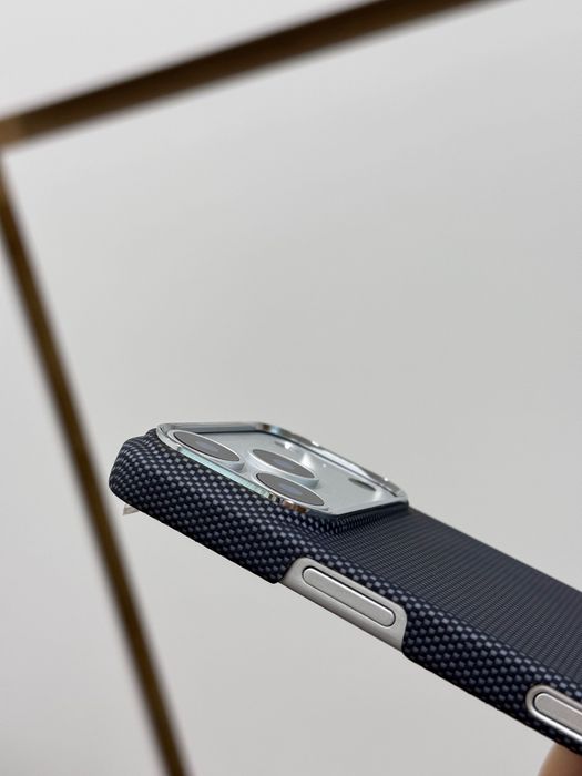 Карбоновий чохол iPhone 17 Pro Max (Преміум-якість!)