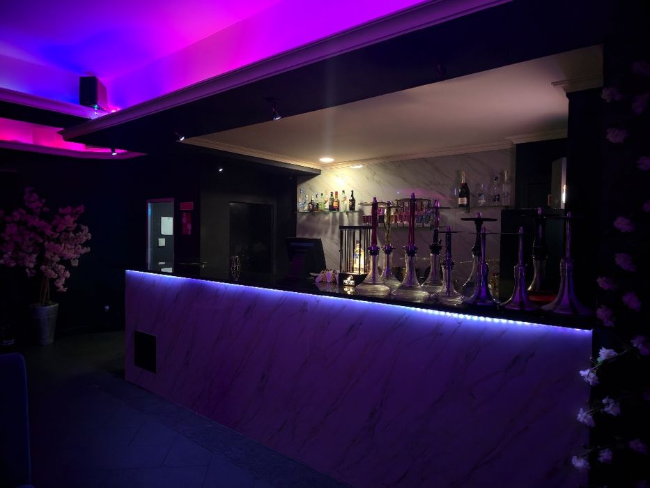 Trespasse Bar Shisha em funcionamento