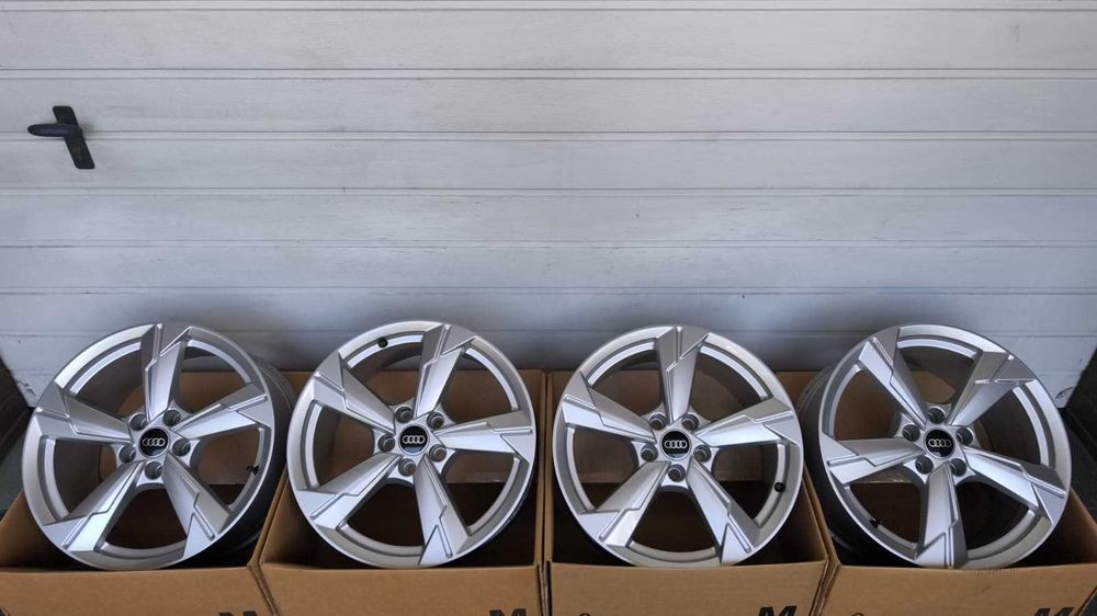 Felgi aluminiowe 18" 5x112 Audi A6 C9 A6 C8 A6 C7 A4 B9 Q5 VW Skoda (OL808F)