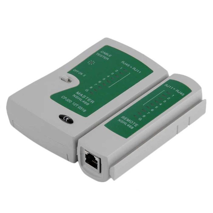 Testador Multi-funcional Cabos Rede RJ45, RJ11, RJ12