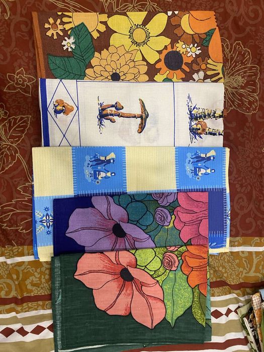 Рушники кухонні лляні