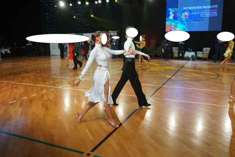 Sukienka taneczna turniejowa do łaciny