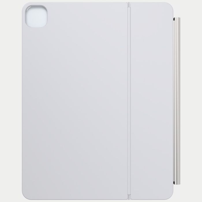 Etui Typecase Edge Pro z klawiaturą do iPad Air 13 M2 2024 / M3 2025 / M4 2026 srebrny
