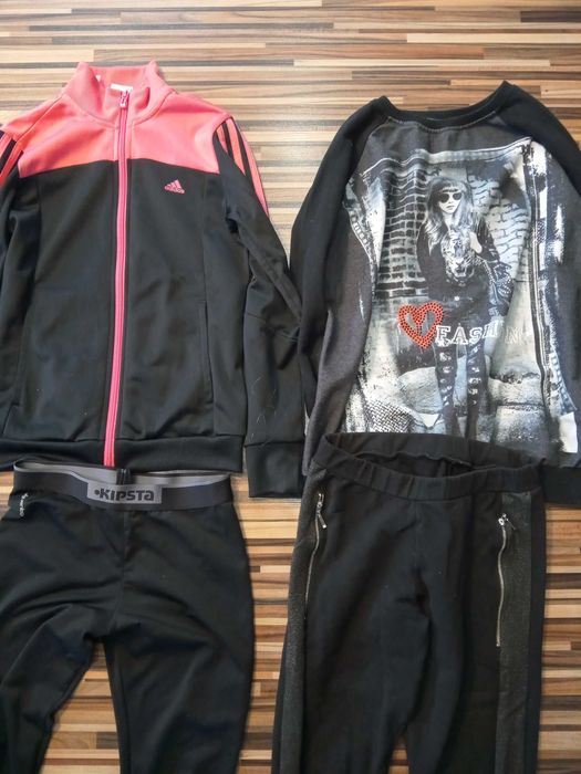 Ubrania po 5zl szt adidas, kipsta, wf, itp, 140-152