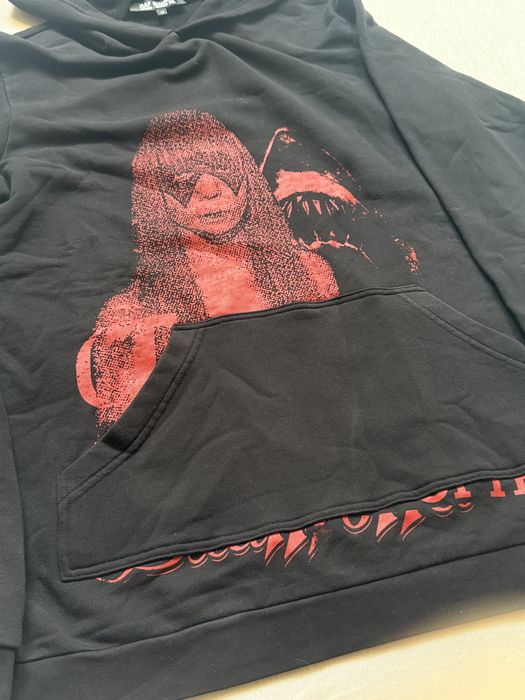 Raf Simons Consumed Penelope Hoodie in Red