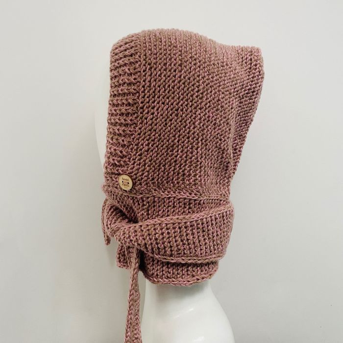 Balaclava kominiarka kaptur z szalikiem zamiast czapki