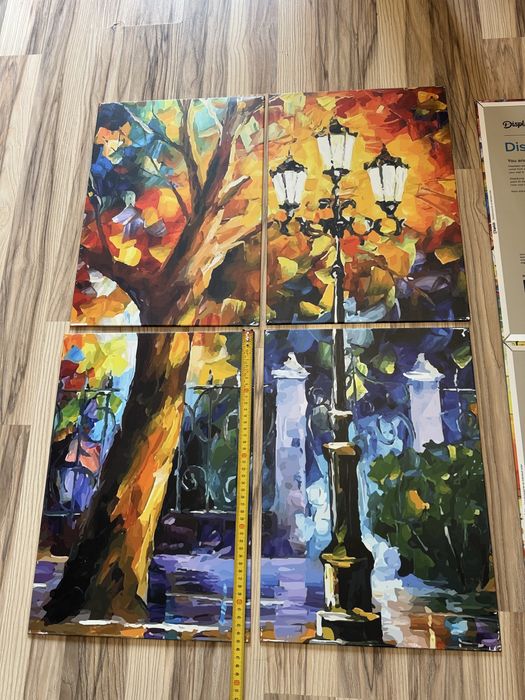 Obrazy , metalowe plakaty DISPLATE , Leovud Afremov