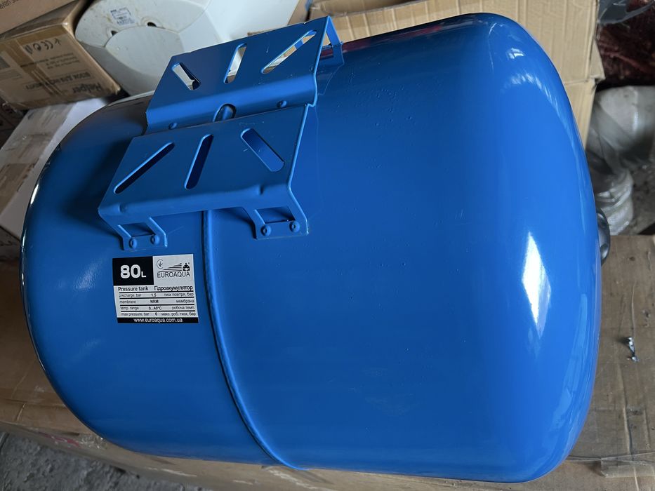 Гидроакамулятор горизонтальный 80 л