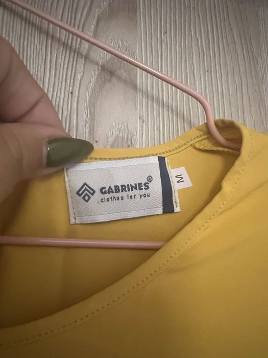 Blusa Amarela Gabrines