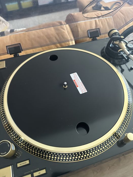 Par Gira-discos Reloop RP 7000 Gld Gold Edição Limitada