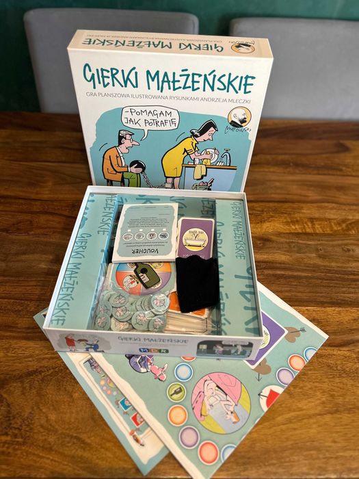 Gra planszowa Gry małżeńskie używana