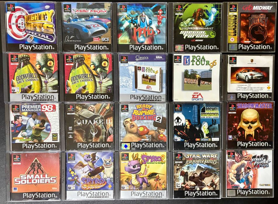 JOGOS PLAYSTATION 1 / PS1 (COMPLETOS) || (venda à unidade)64284351516417122