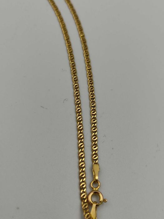 Złoty łańcuszek z krzyżykiem 585