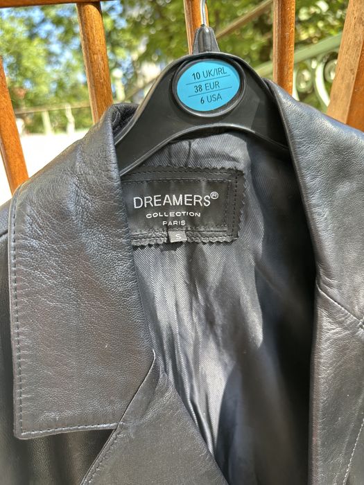 Чорна шкірянка вінтаж