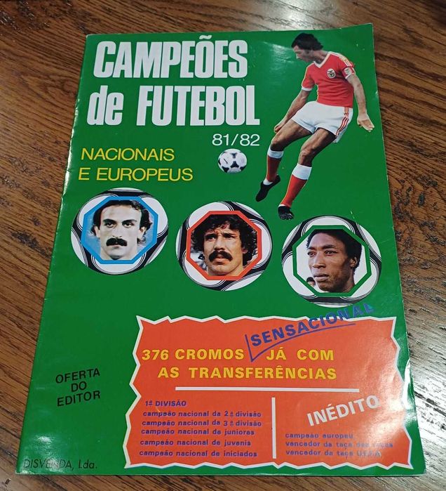 Campeões de Futebol 81/82 - Caderneta de Cromos – Futebol