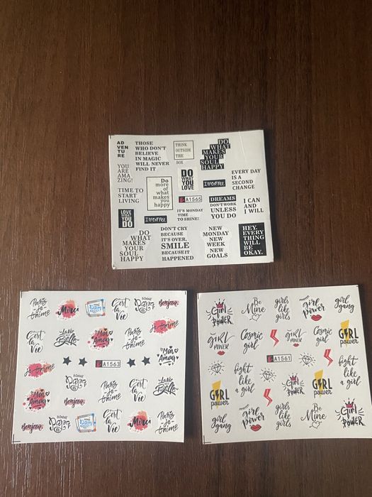 Наліпки для манікюру