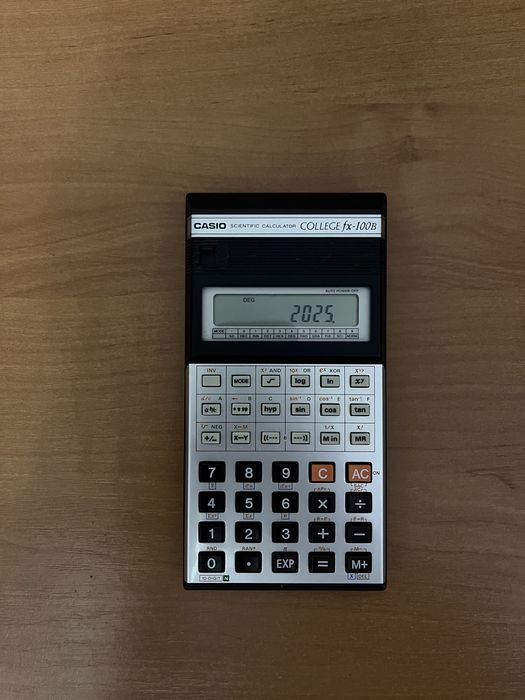 Калькулятор casio fx-100b