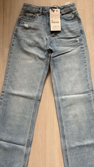 spodnie Stradivarius Straight Wide D92