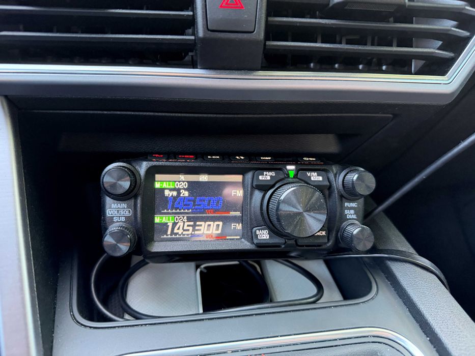 Yaesu FTM-500DE radiotelefon amatorski VHF/UHF cyfrowy C4FM gps aprs aess