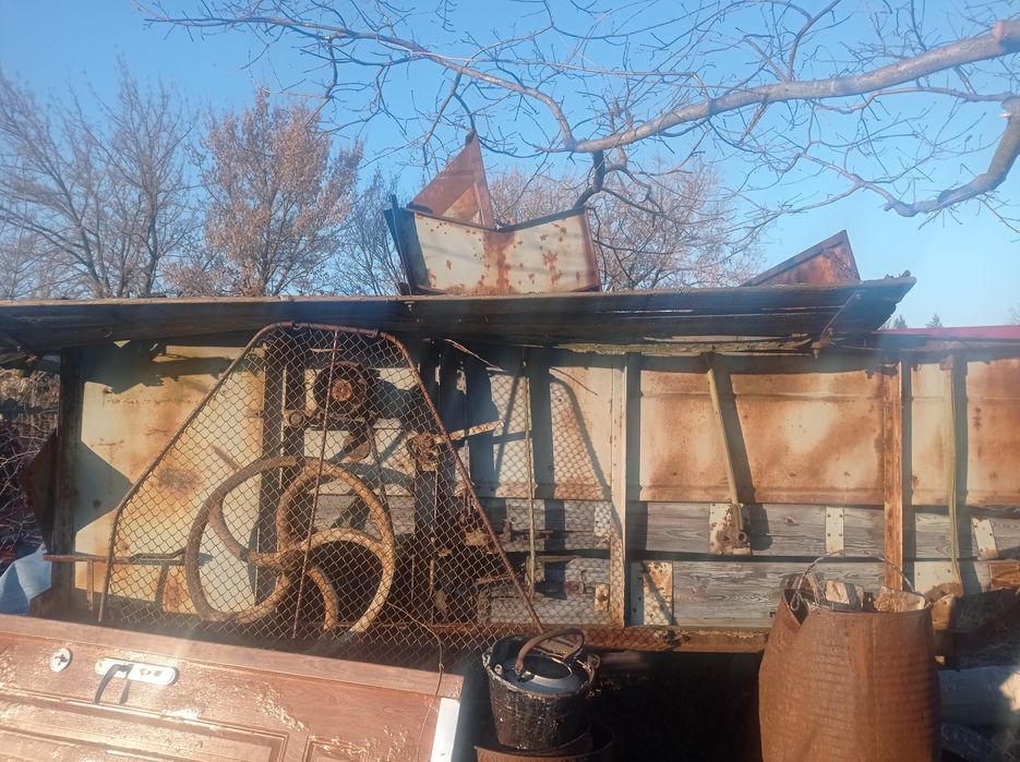Młocarnia skansen  duza