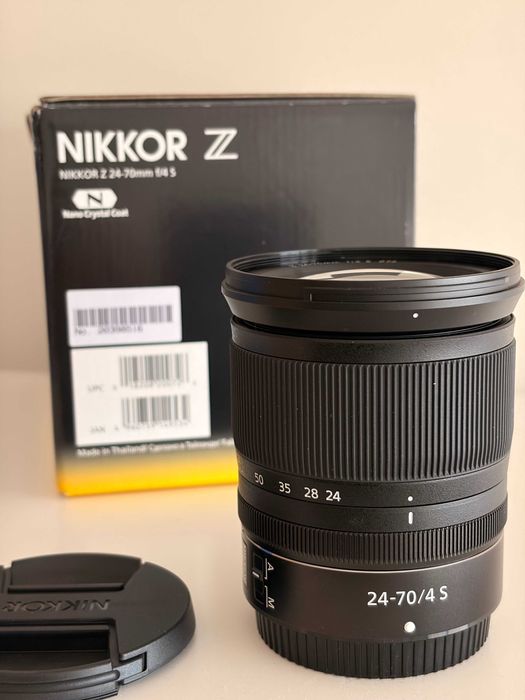 Nikon Z 24-70mm f4 Nova Nunca Usada