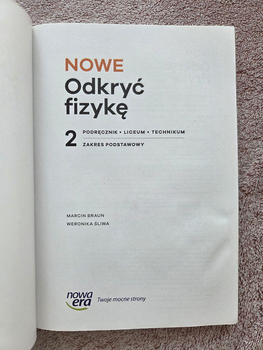 NOWE Odkryć fizykę 2