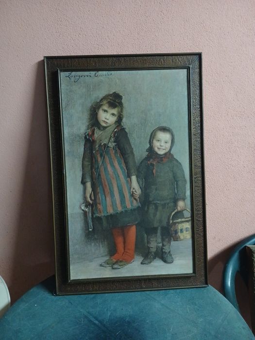 Quadro a óleo coleção