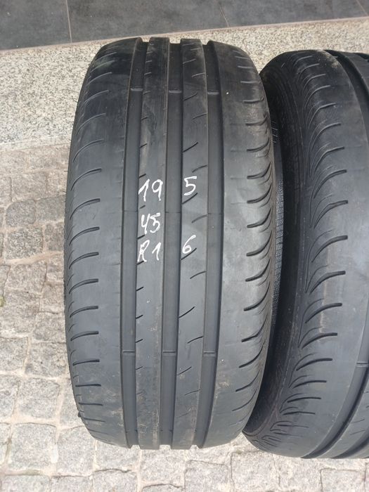 2 pneus 195 45 r16 sava