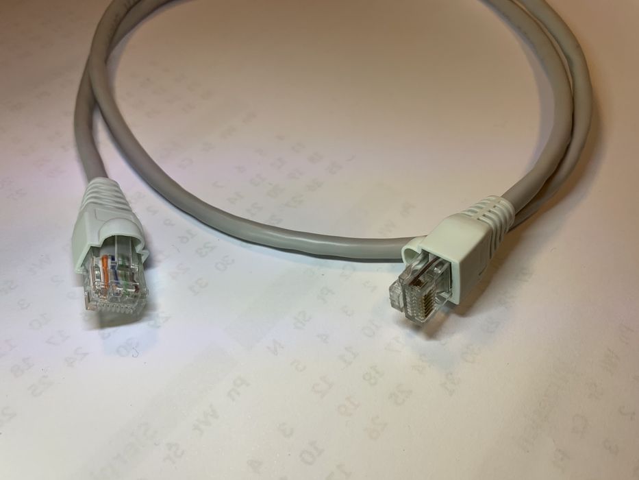 Kabel Sieciowy UTP 5e SZARY 15m