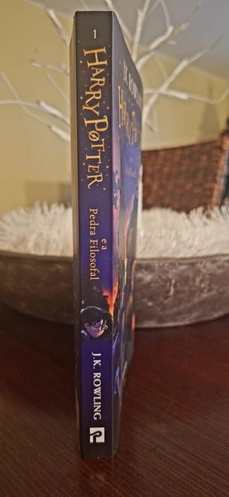 Livro do 'Harry Potter e a Pedra Filosofal 'Estado Impecável.