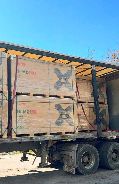 Солнечные панели Longi Hi-MO6 585W | Высокая генерация и надёжность. Сонячні панелі