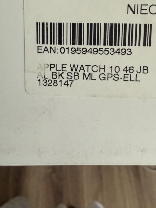 Apple Watch Series 10 GPS 46 mm