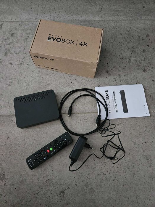 Netia evobox 4k dekoder cyfrowy