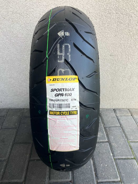 160/60R15 Dunlop GPR-100M KYMCO	AK 550 SYM Maxsym YAMAHA T-MAX XP500