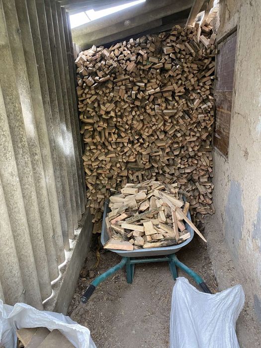 Рубаю, колю дрова