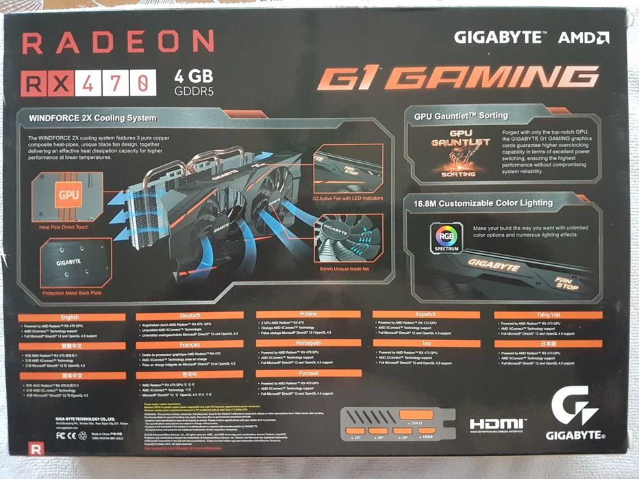 Як з завода ! RX 470 G1  GAMING GDDR 5/ 4 GB