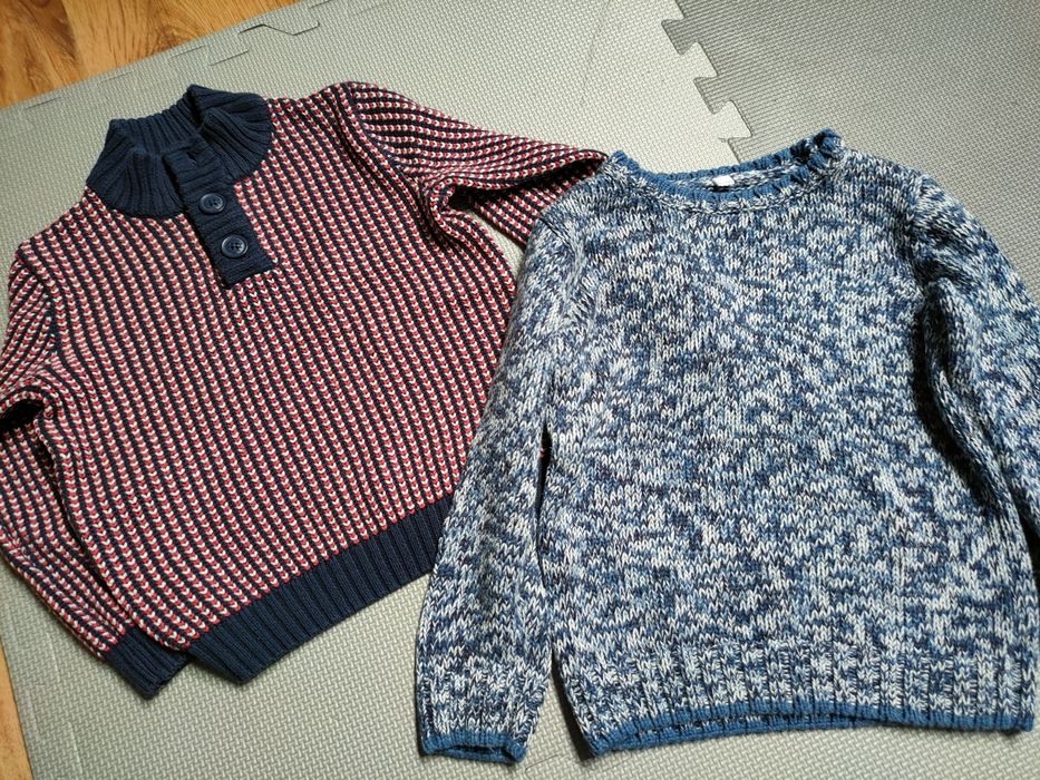 Zestaw sweterków dla chłopca