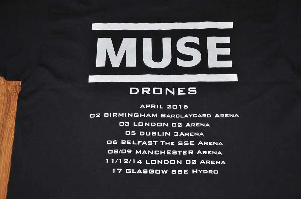 MUSE - Drones TOUR - koszulka rozm.XL RARE !!! Opener