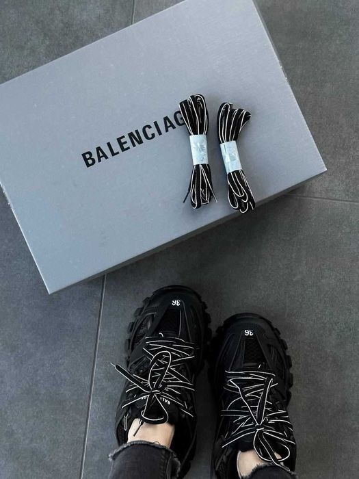 Кроссовки Balenciaga Track Black 36-45 Хит Весны! Наложка! Купить! Топ