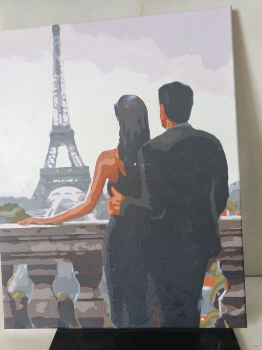 Готові картини за номерами з Одеси в асортименті, розмір 40*50