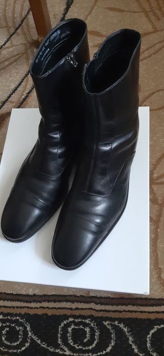 Сапоги мужские черные 45 размер