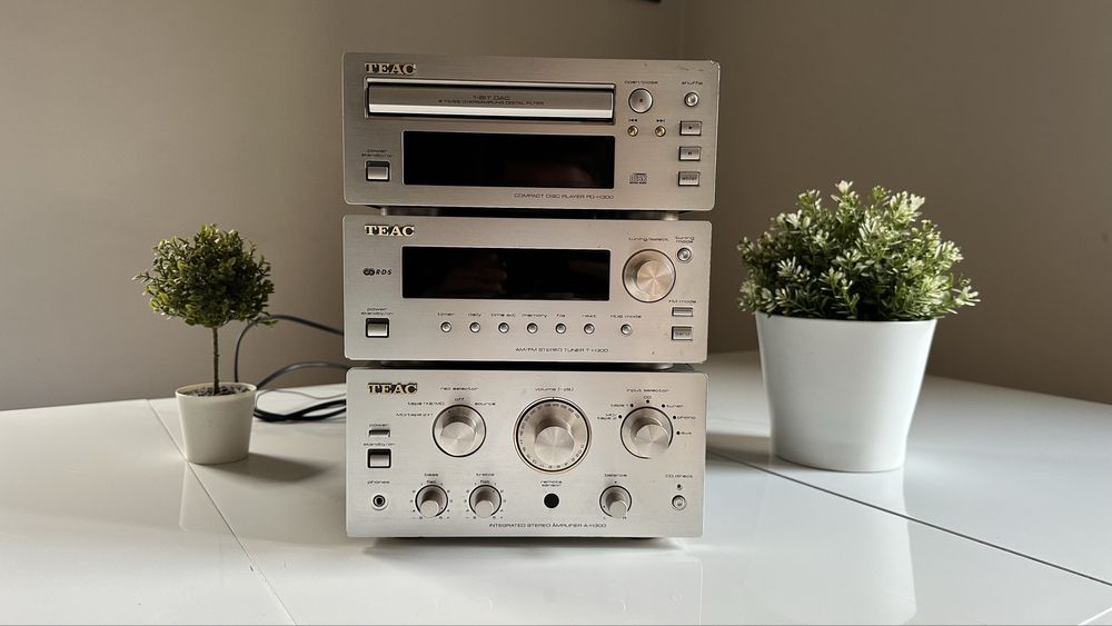 Wieża TEAC A-H300 T-H300 PD-H300 Audiofil Stereo Vintage