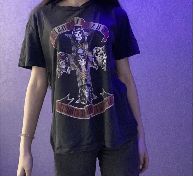 футболка guns&roses