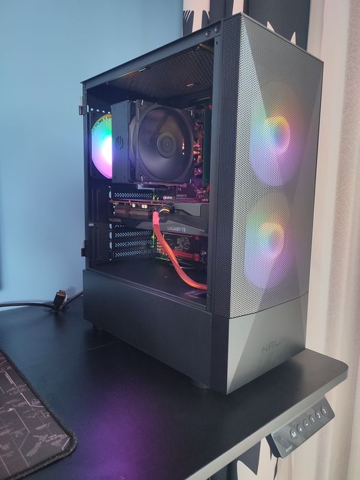 Komputer gamingowy Ryzen 7 Radeon RX 6600 XT