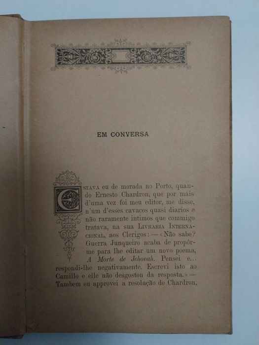 Autópsia da Velhice do Padre Eterno