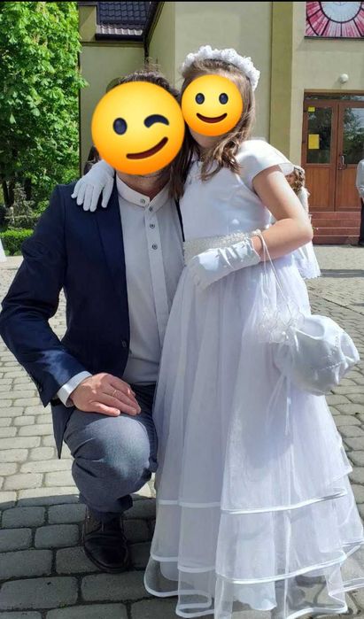 Біле плаття для дівчинки