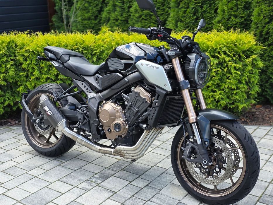 Honda CB CB650R CB650 R Neo 2019r. 28tys km ScProject kat A2 ABS TC