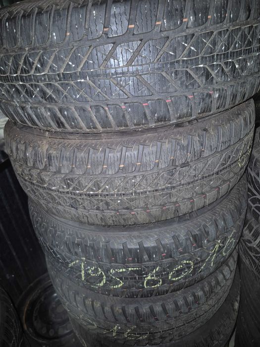 Komplet opon zimowych 195 60 r16 fulda montaż renault laguna